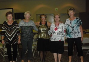 Gals learning line Dance     